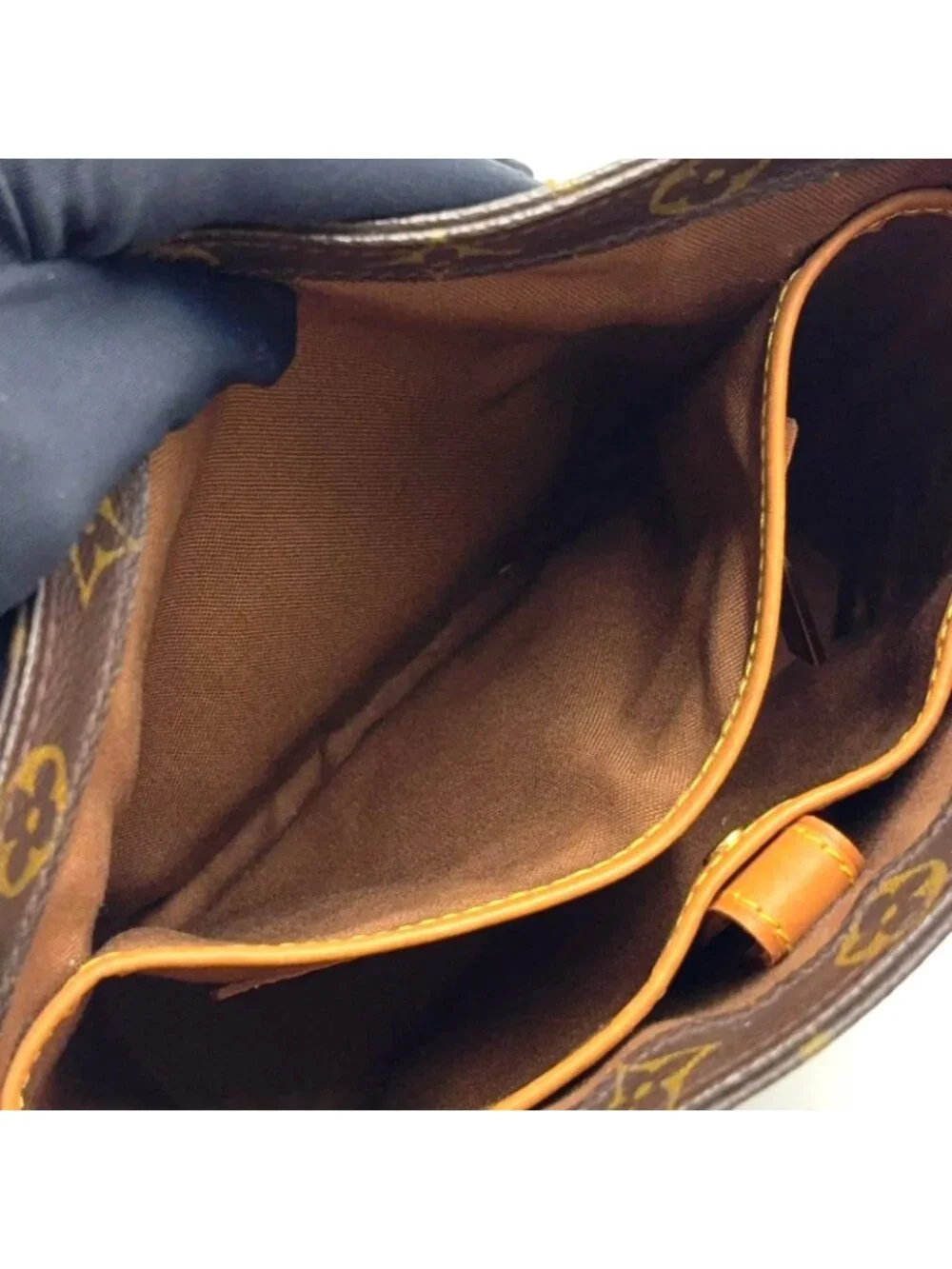 Louis Vuitton Vavin PM Monogram Leather Brown Light Handbag Gold